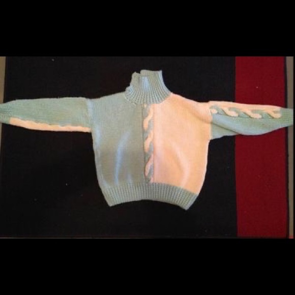 Hand made sweater approximately size 6 - Picture 1 of 1